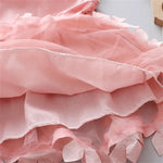 Vestido Clarissa - Tule Floral com Pérolas