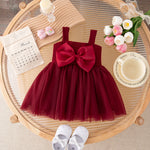 Vestido Sophie – Casual Chic de Alcinha com Laço – Malha Texturizada Leve