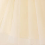 Vestido Beatrice - Corpete de Lantejoulas com Laço e Manga Longa