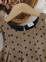 Vestido Louise - Poás Retrô Com Laço E Saia Godê