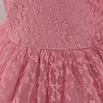 Vestido Adelaide - Renda Francesa com Tule e Flores 3D