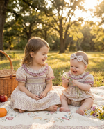 Vestido & Romper Isadora - Estampa Floral Com Renda Delicada