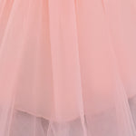 Vestido Isabella - Tule Bordado com Flores 3D e Laço de Cetim