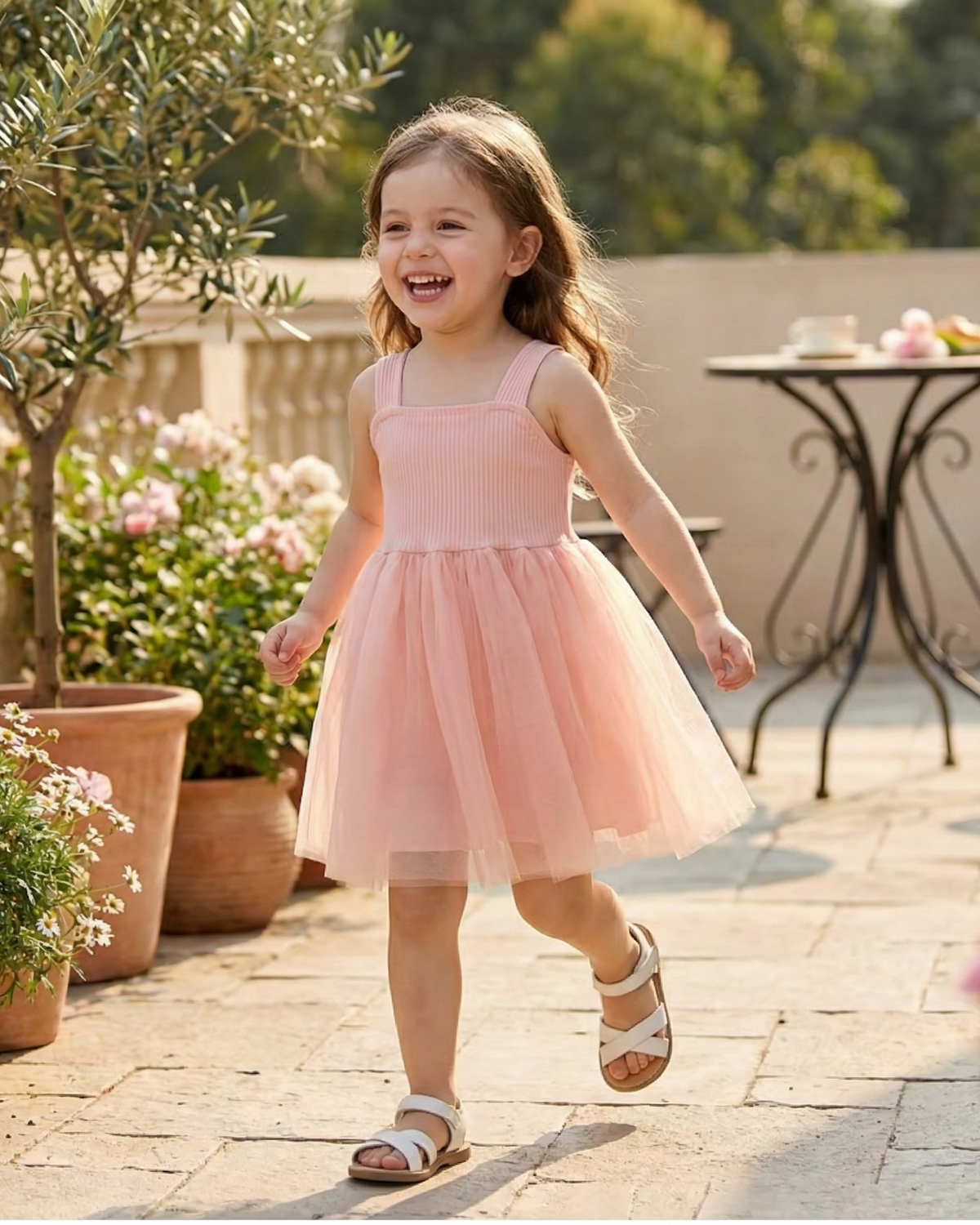 Vestido Sophie – Casual Chic de Alcinha com Laço – Malha Texturizada Leve